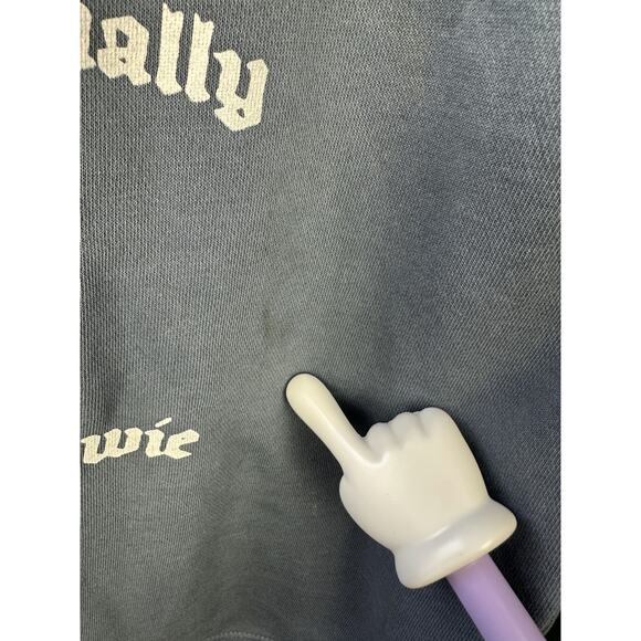 Boys Lie Hoodie Oversized One Size Long Sweatshirt Angels Cherub Graphic Print - Picture 11 of 16